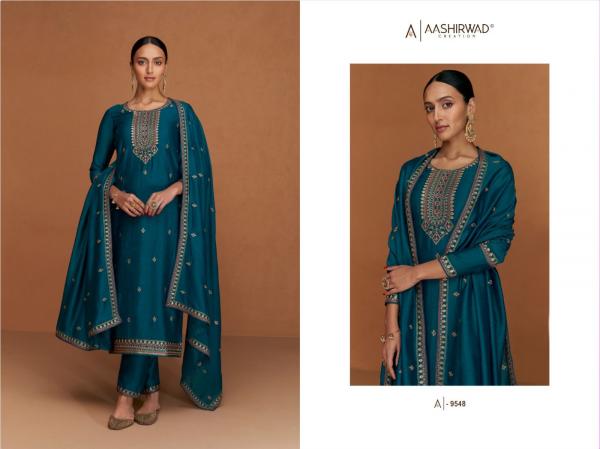 Aashirwad Gulkand Myra Silk Exclusive Designer Salwar Suit Collection